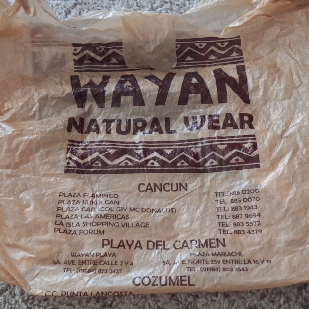 WAYAN natural wear 100% algodon L/XL, Playa Del Carmen - Picture 7 of 7